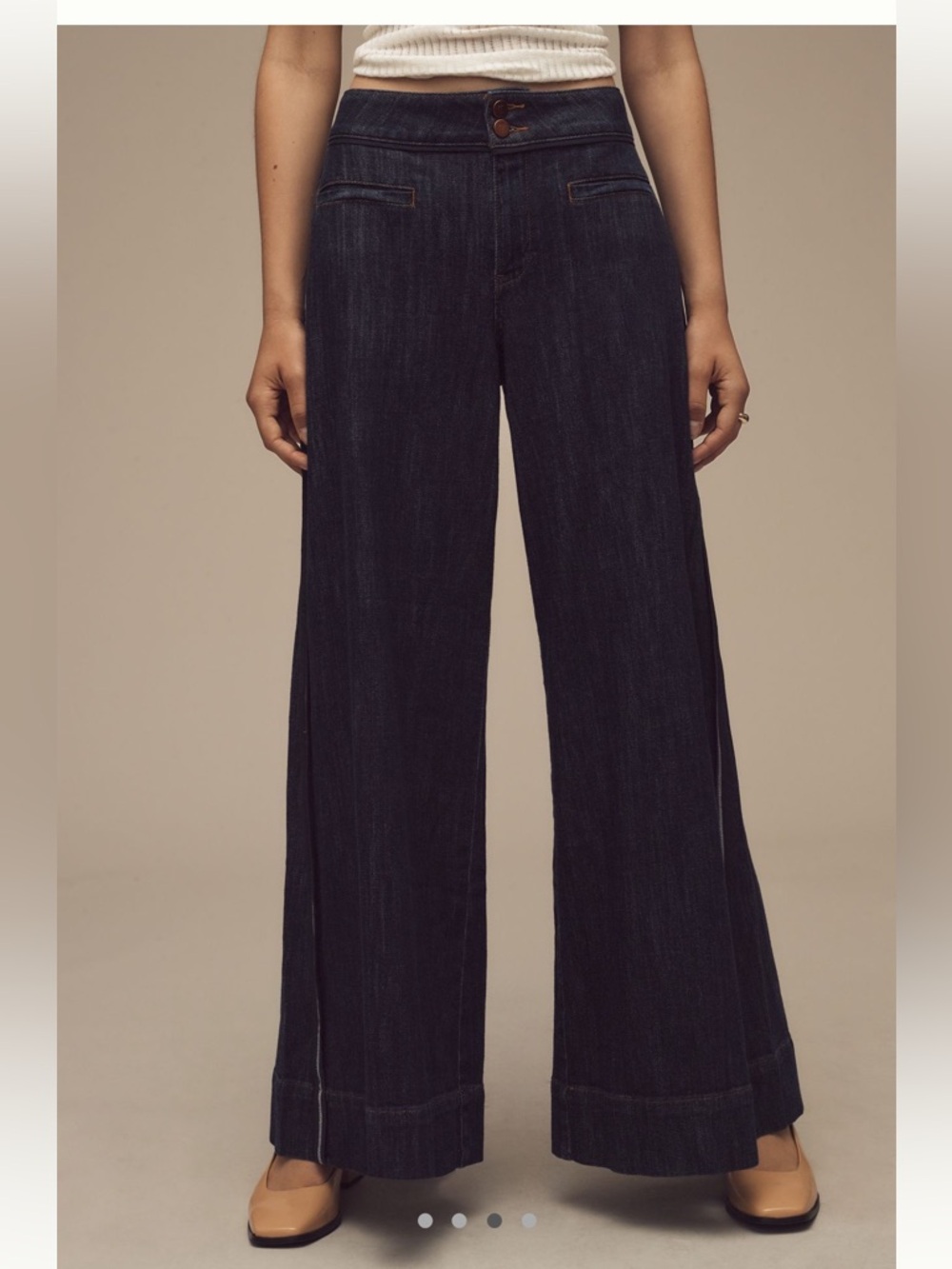 Pilcro Sergeant x Sport High-Rise Trouser Jeans 27 - Picture 3 of 14